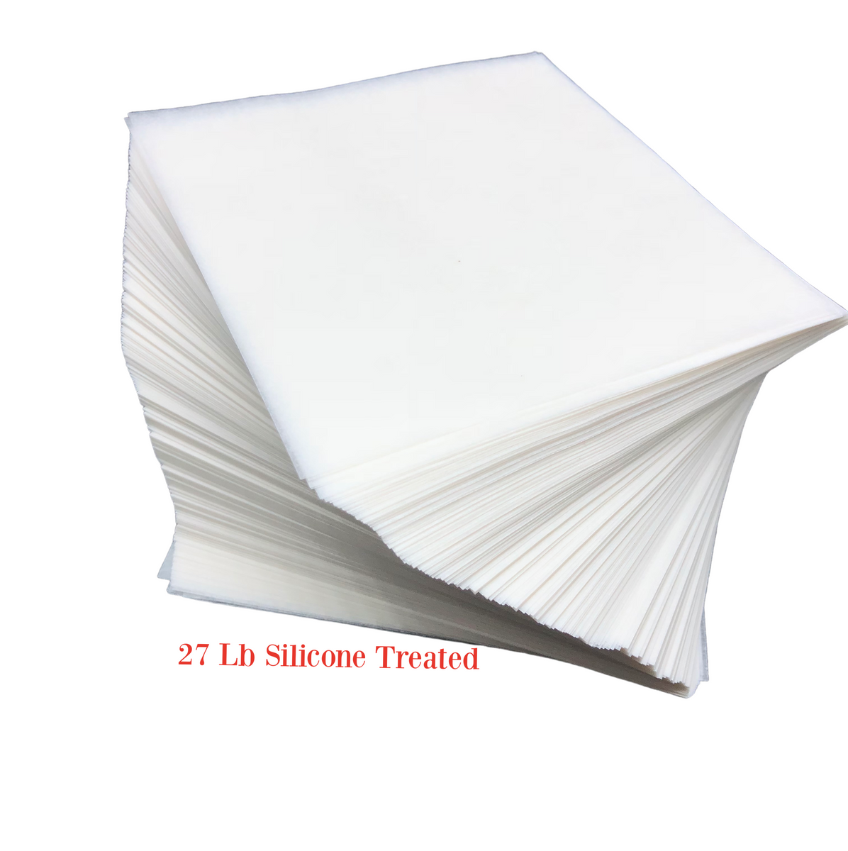 12x12 Inch 35# Silicone Treated Parchment Paper Squares 100 Pieces Heavy  Duty