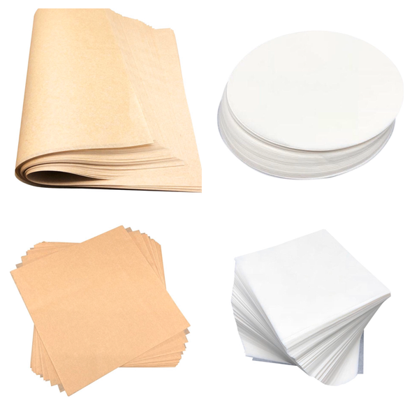 Eco Friendly Natural Baking Parchment Paper Squares (All Sizes Availab –  Worthy Liners