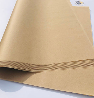 Silicone Coated 27lb Natural Parchment Paper Sheets (All Sizes Available)